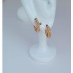 Katalin kő nélküli orvosi fém fülbevaló