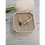 Livade antiallergén kék lógós fülbevaló