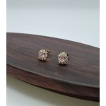 Villna antiallergén rózsaszín virág fülbevaló