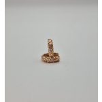 Adelina antiallergén rózsaszín kicsi fülbevaló