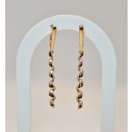 Franceska antiallergén hosszú lógós fülbevaló